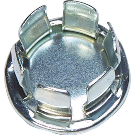 Sigma Engineered Solutions Sigma Engineered Solutions ProConnex Round Zinc-Plated Steel 0.31 in. H X 1-1/2 in. W Knockout Seal 49154